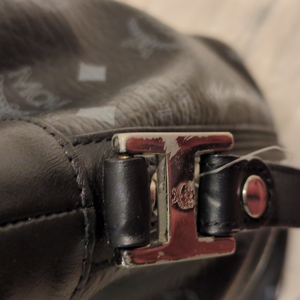 MCM Black Bucket Bag - Picture 7 of 11